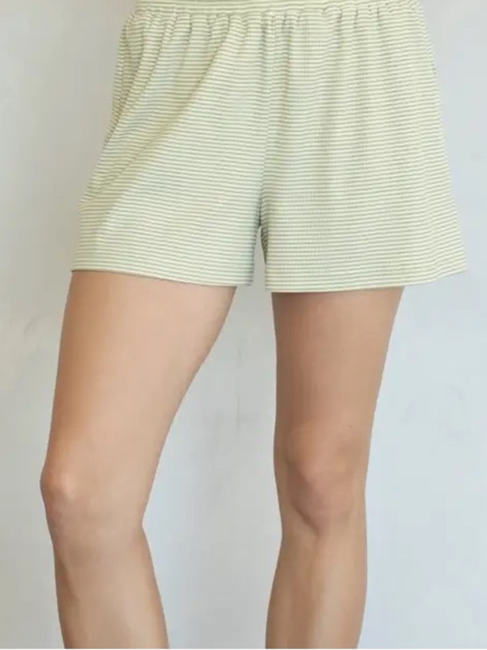 Things Between, Green Stripe Abby Boxer Shorts